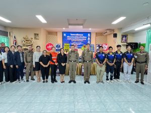 ตำรวจภูธรจังหวัดสมุทรปราการ อบรมความปลอดภัยในการใช้รถใช้ถนน